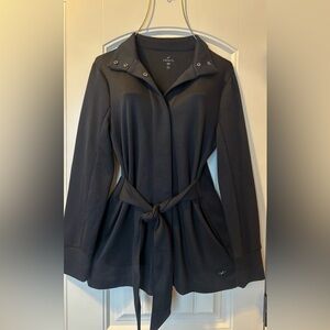 Black Belted Coat